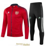Arsenal Veste Red + Pantalon Black 2021/2022