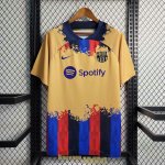 Maillot Barcelona Training Suit Yellow I 2023/2024