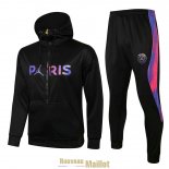 PSG x Jordan Veste Capuche Black I + Pantalon Black 2021/2022