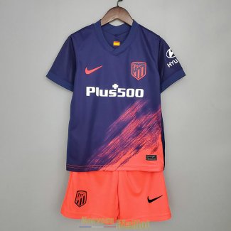 Maillot Atletico De Madrid Enfant Exterieur 2021/2022