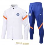 Chelsea Veste White + Pantalon Blue 2021/2022