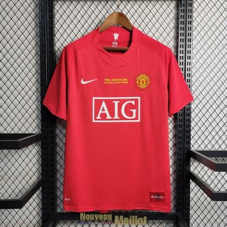 Maillot Manchester United Retro Domicile 2007/2008