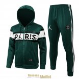 PSG x Jordan Sweat Capuche Green+ Pantalon 2021/2022