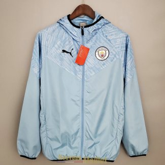 Manchester City Vestes Coupe Vent Blue Blue 2021/2022