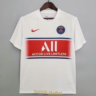 Maillot PSG Training White Red IV 2021/2022