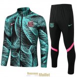 Barcelona Veste Green II + Pantalon Black II 2021/2022