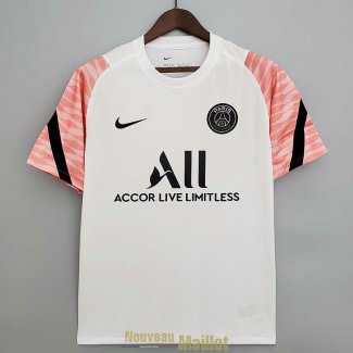 Maillot PSG Training Pink White III 2021/2022