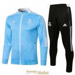 Real Madrid Veste Blue III + Pantalon Black 2021/2022