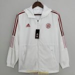 Bayern Munich Vestes Coupe Vent White I 2022/2023