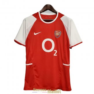 Maillot Arsenal Retro Domicile 2002/2004