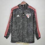 Sao Paulo FC Vestes Coupe Vent Black Pattern 2021/2022